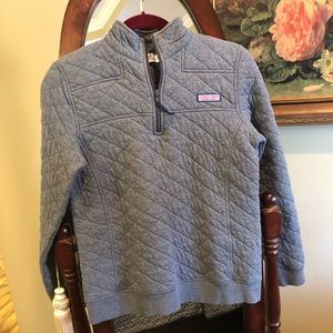 Vineyard Vines Shep Shirt 1/4 zip pullover